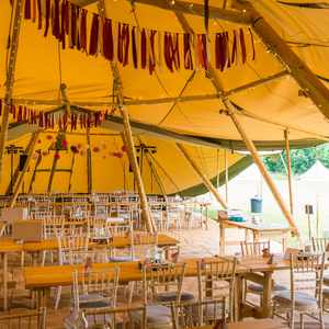 Tipi & Glamping Wedding - Alcott Weddings Worcestershire